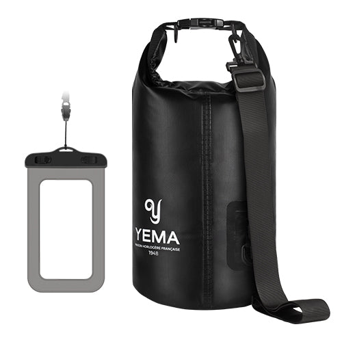 5L Waterproof Dry Bag with Phone Pouch for Outdoor Adventures